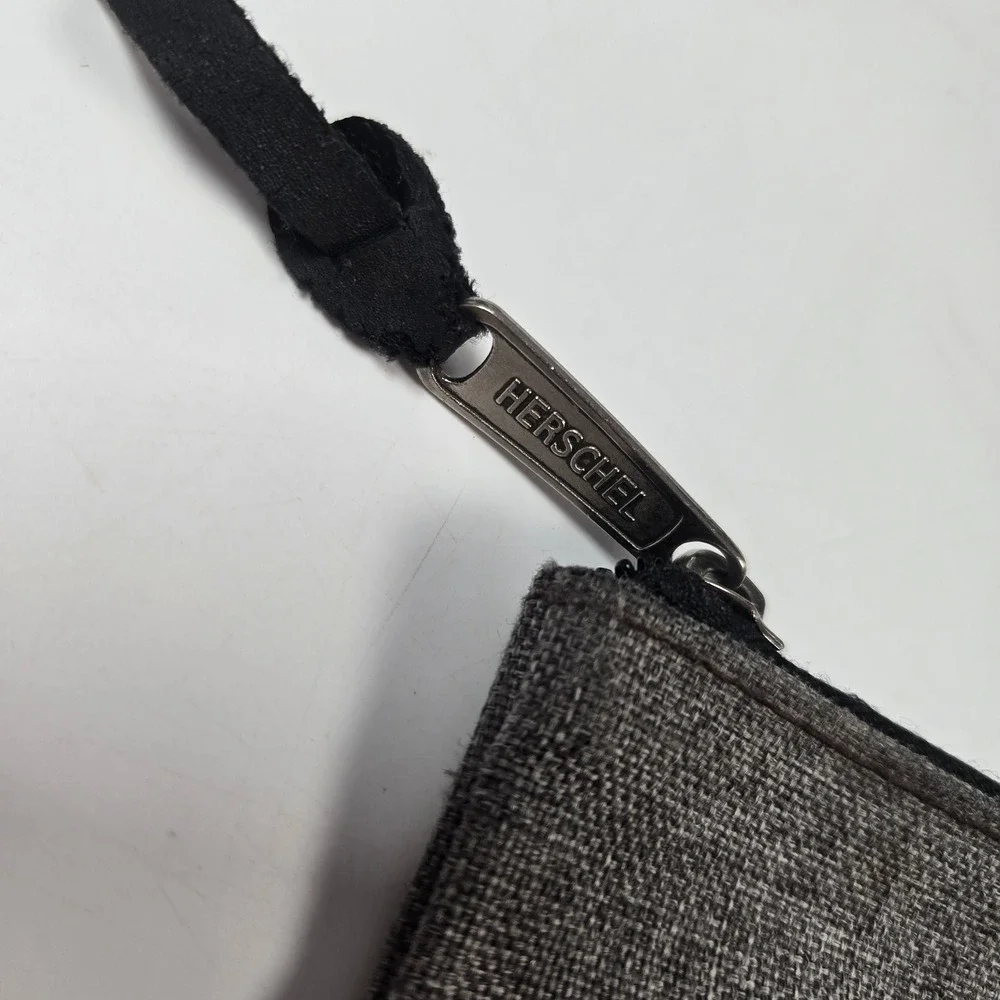 Herschel Virgin Atlantic Pouch Burgundy Grey Travel Amenity Bag Case‎ Toiletry